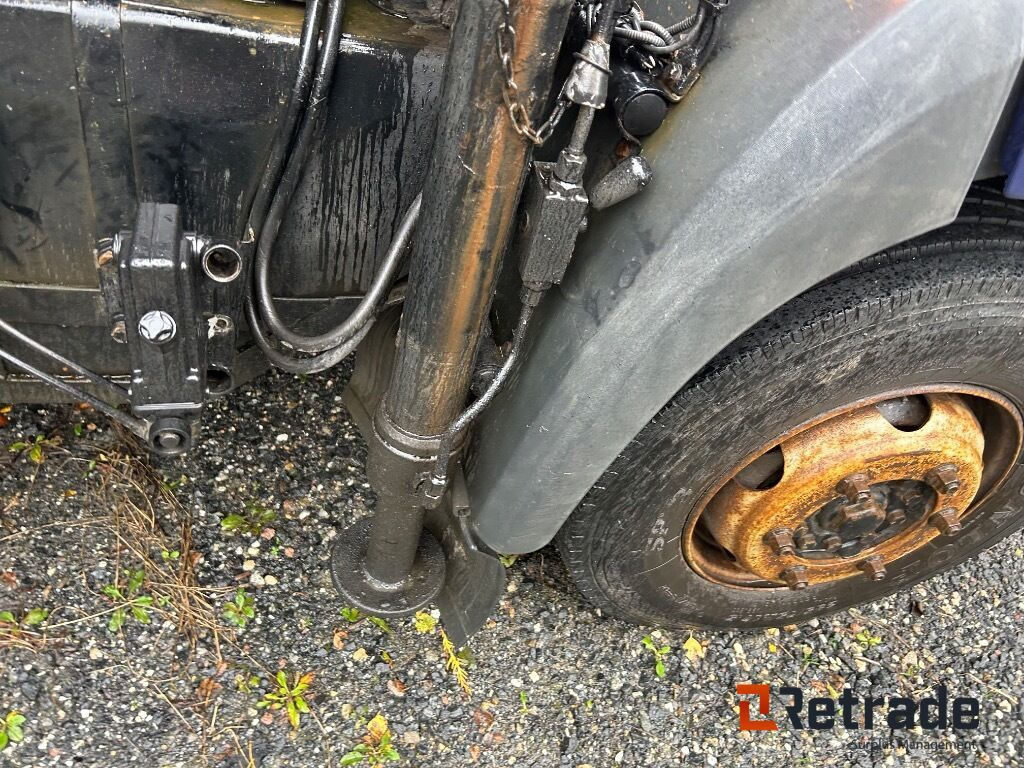 Φορτηγό ανατρεπόμενο, Φορτηγό με γερανό 2000 Tippbil med kran og  plan MAN 12.224LC. EU-Godkjent: φωτογραφία 12