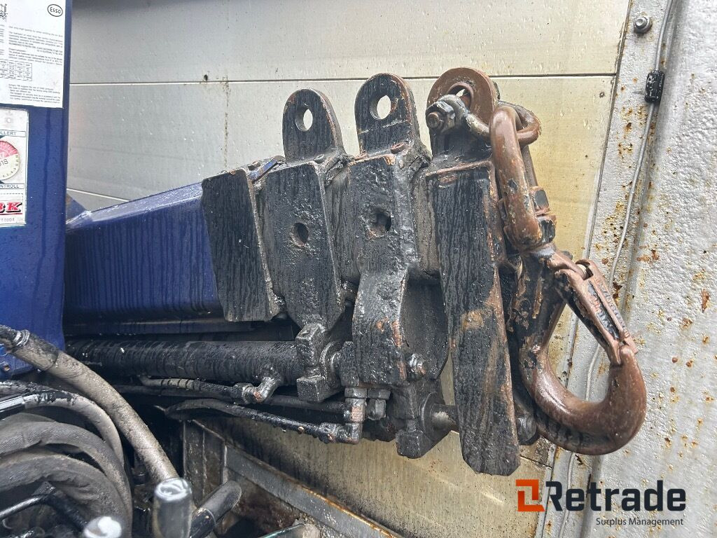 Φορτηγό ανατρεπόμενο, Φορτηγό με γερανό 2000 Tippbil med kran og  plan MAN 12.224LC. EU-Godkjent: φωτογραφία 14