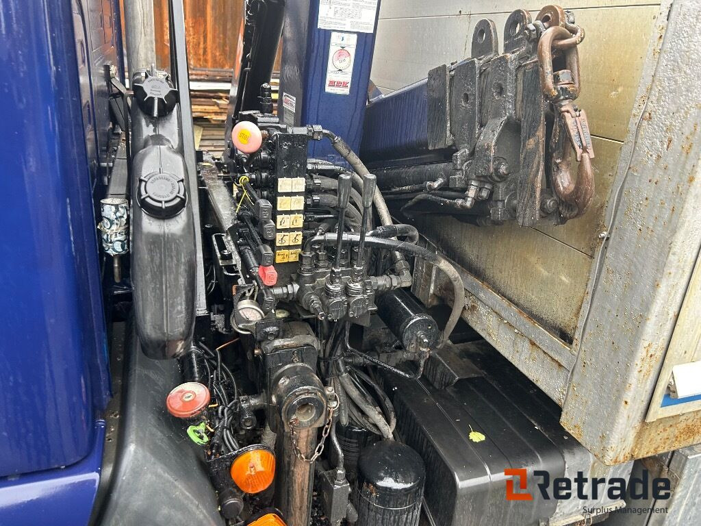 Φορτηγό ανατρεπόμενο, Φορτηγό με γερανό 2000 Tippbil med kran og  plan MAN 12.224LC. EU-Godkjent: φωτογραφία 9