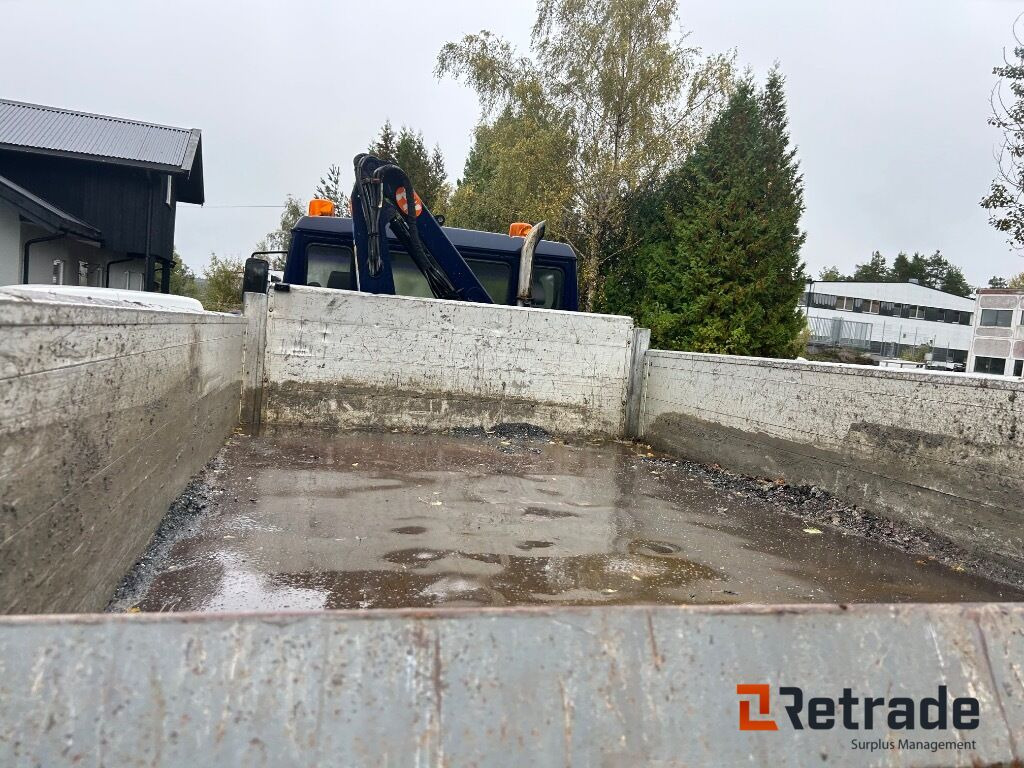 Φορτηγό ανατρεπόμενο, Φορτηγό με γερανό 2000 Tippbil med kran og  plan MAN 12.224LC. EU-Godkjent: φωτογραφία 7