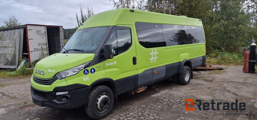 2017 Buss 16 seter IVECO DAILY Bensin + gass EU-Godkjent - Μικρό λεωφορείο, Επιβατικό βαν: φωτογραφία 1 2017 Buss 16 seter IVECO DAILY Bensin + gass EU-Godkjent - Μικρό λεωφορείο, Επιβατικό βαν: φωτογραφία 1