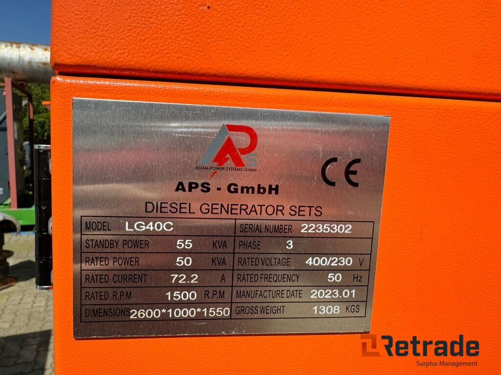 Κατασκευή μηχανήματα Generator Ubrugt Cummins 50kVA diesel nødstrømsgenerator: φωτογραφία 11 Κατασκευή μηχανήματα Generator Ubrugt Cummins 50kVA diesel nødstrømsgenerator: φωτογραφία 11