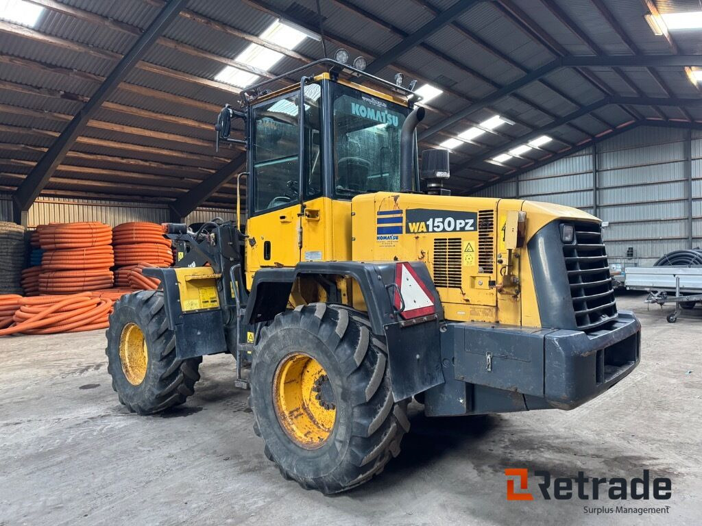 Hjullæsser Komatsu WA 150 - Ελαστιχοφόρος φορτωτής: φωτογραφία 4 Hjullæsser Komatsu WA 150 - Ελαστιχοφόρος φορτωτής: φωτογραφία 4