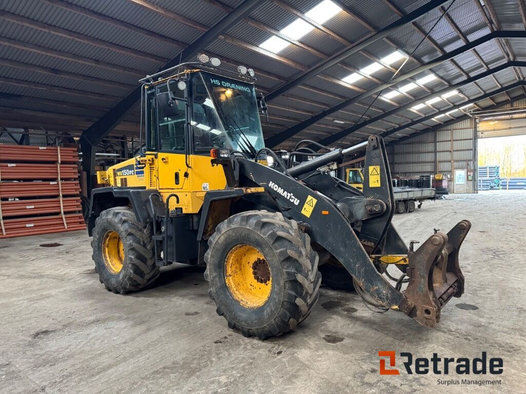 Hjullæsser Komatsu WA 150 - Ελαστιχοφόρος φορτωτής: φωτογραφία 2 Hjullæsser Komatsu WA 150 - Ελαστιχοφόρος φορτωτής: φωτογραφία 2