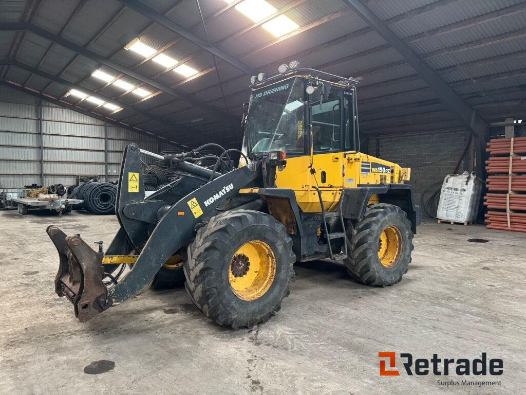 Hjullæsser Komatsu WA 150 - Ελαστιχοφόρος φορτωτής: φωτογραφία 1 Hjullæsser Komatsu WA 150 - Ελαστιχοφόρος φορτωτής: φωτογραφία 1