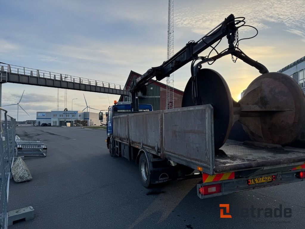 Kranbil VOLVO FL 612 - Φορτηγό με ανοιχτή καρότσα, Φορτηγό με γερανό: φωτογραφία 4 Kranbil VOLVO FL 612 - Φορτηγό με ανοιχτή καρότσα, Φορτηγό με γερανό: φωτογραφία 4