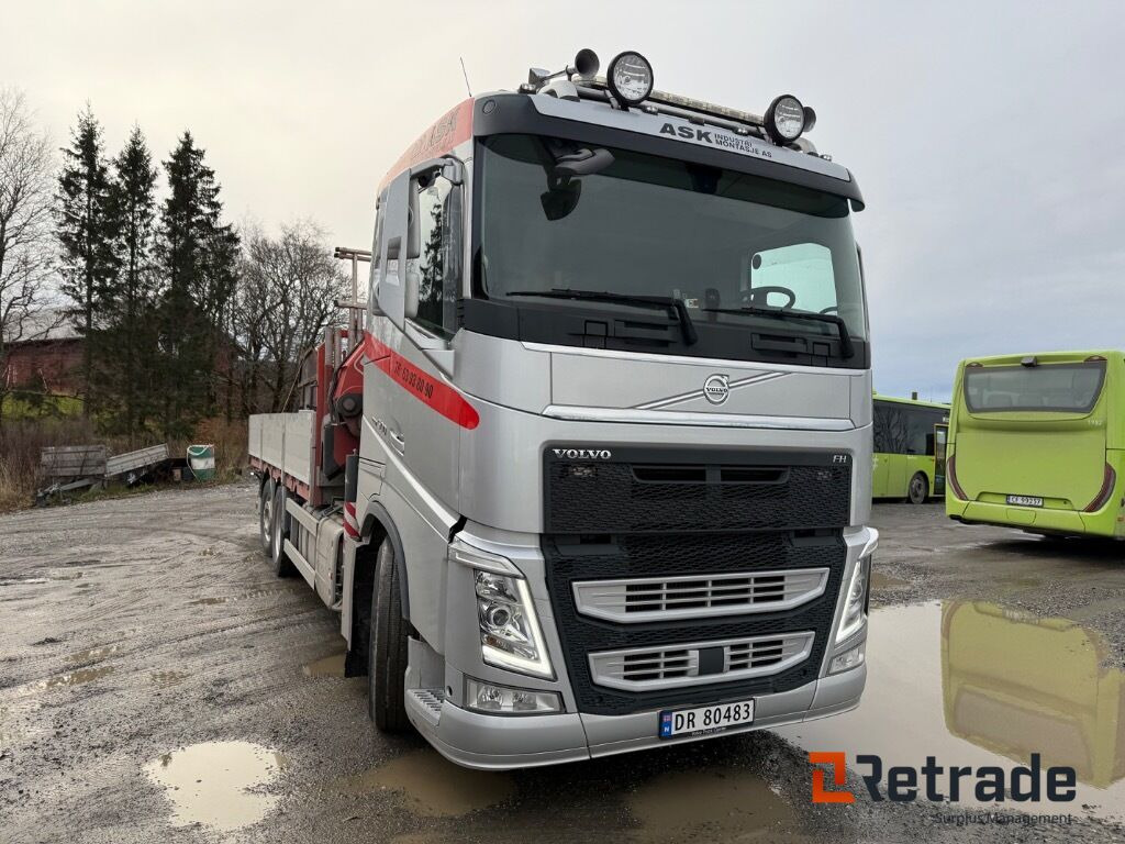 Kranbil Volvo FH500 6x2 - Φορτηγό με ανοιχτή καρότσα, Φορτηγό με γερανό: φωτογραφία 3 Kranbil Volvo FH500 6x2 - Φορτηγό με ανοιχτή καρότσα, Φορτηγό με γερανό: φωτογραφία 3