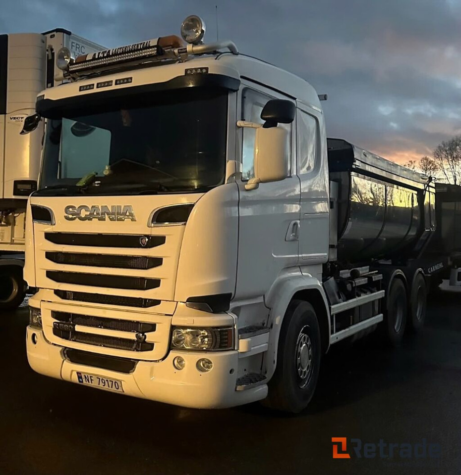 Lastebil SCANIA r580 - Φορτηγό ανατρεπόμενο: φωτογραφία 1 Lastebil SCANIA r580 - Φορτηγό ανατρεπόμενο: φωτογραφία 1