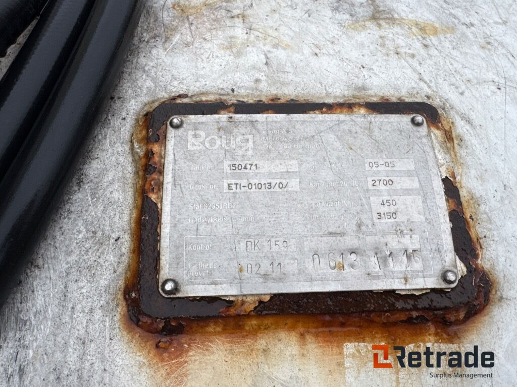 Δεξαμενή αποθήκευσης ROUG 2700ltr. Tank m. Pumpe: φωτογραφία 9