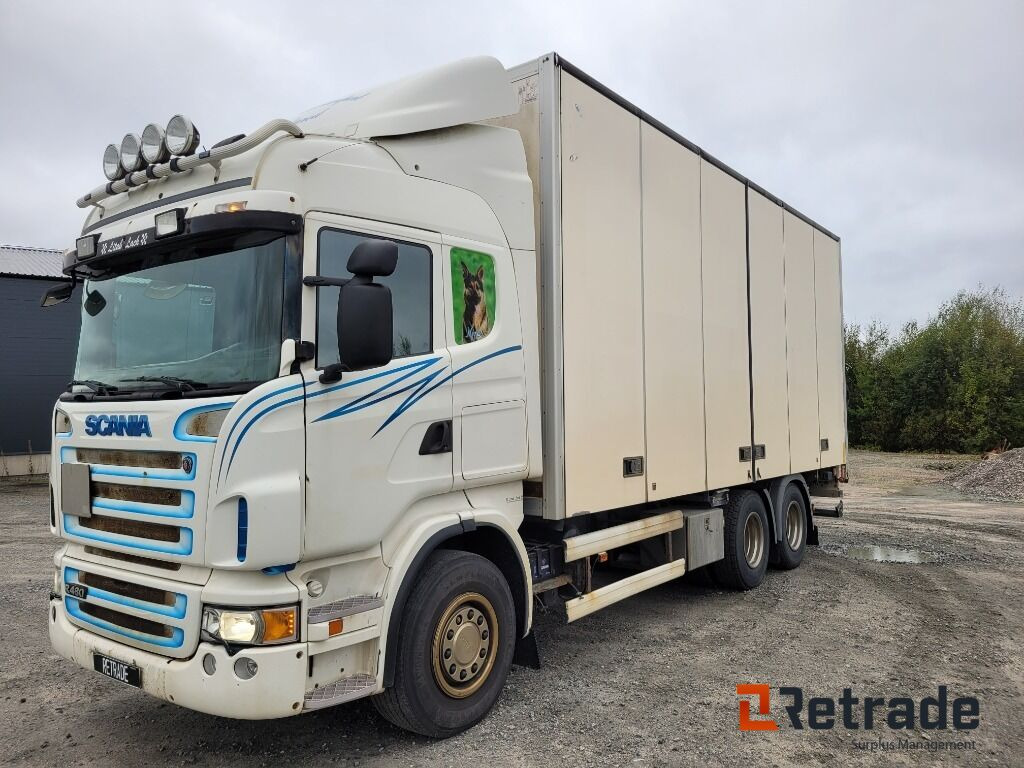 Skåpbil SCANIA R480LB6X2MNB - Φορτηγό κόφα: φωτογραφία 1 Skåpbil SCANIA R480LB6X2MNB - Φορτηγό κόφα: φωτογραφία 1