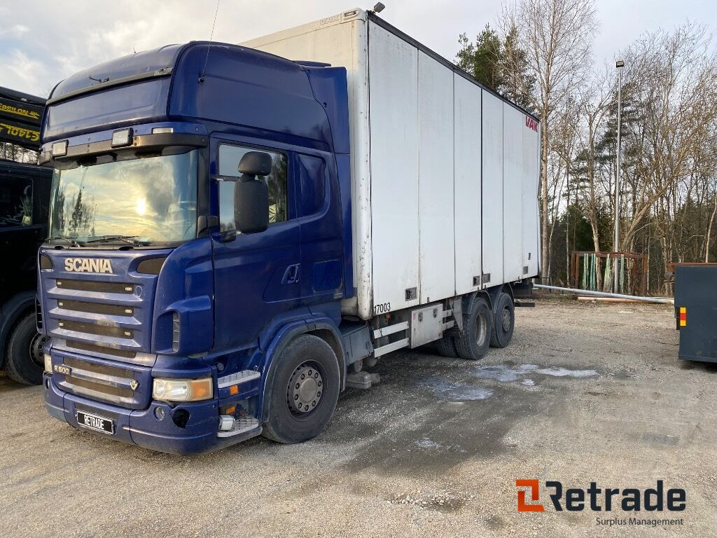 Skåpbil Scania R500LB6X2*4MNB Renoveringsobjekt - Φορτηγό κόφα: φωτογραφία 1 Skåpbil Scania R500LB6X2*4MNB Renoveringsobjekt - Φορτηγό κόφα: φωτογραφία 1