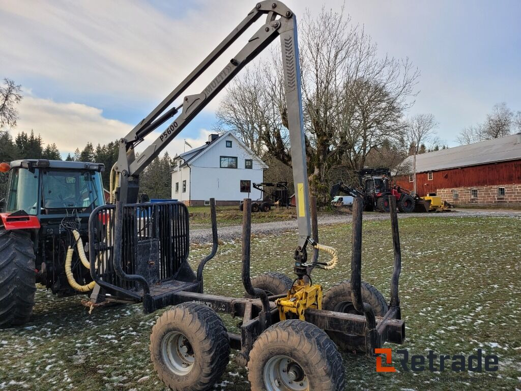 Skogsvagn Huggarvagn med kran Trejon Multiforest MF90 - Δασική ρυμούλκα: φωτογραφία 4 Skogsvagn Huggarvagn med kran Trejon Multiforest MF90 - Δασική ρυμούλκα: φωτογραφία 4