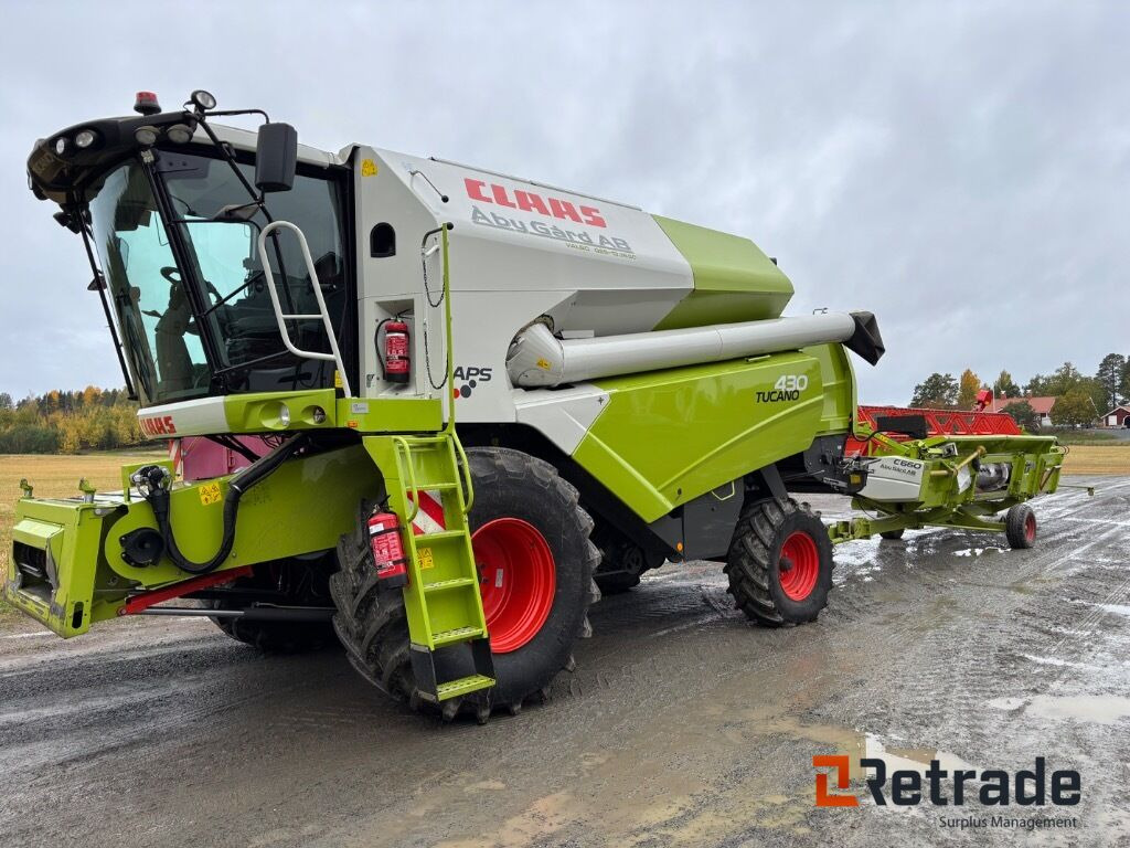 Skördetröska Claas Tucano 430 C 660 - Γεωργικά μηχανήματα: φωτογραφία 1 Skördetröska Claas Tucano 430 C 660 - Γεωργικά μηχανήματα: φωτογραφία 1