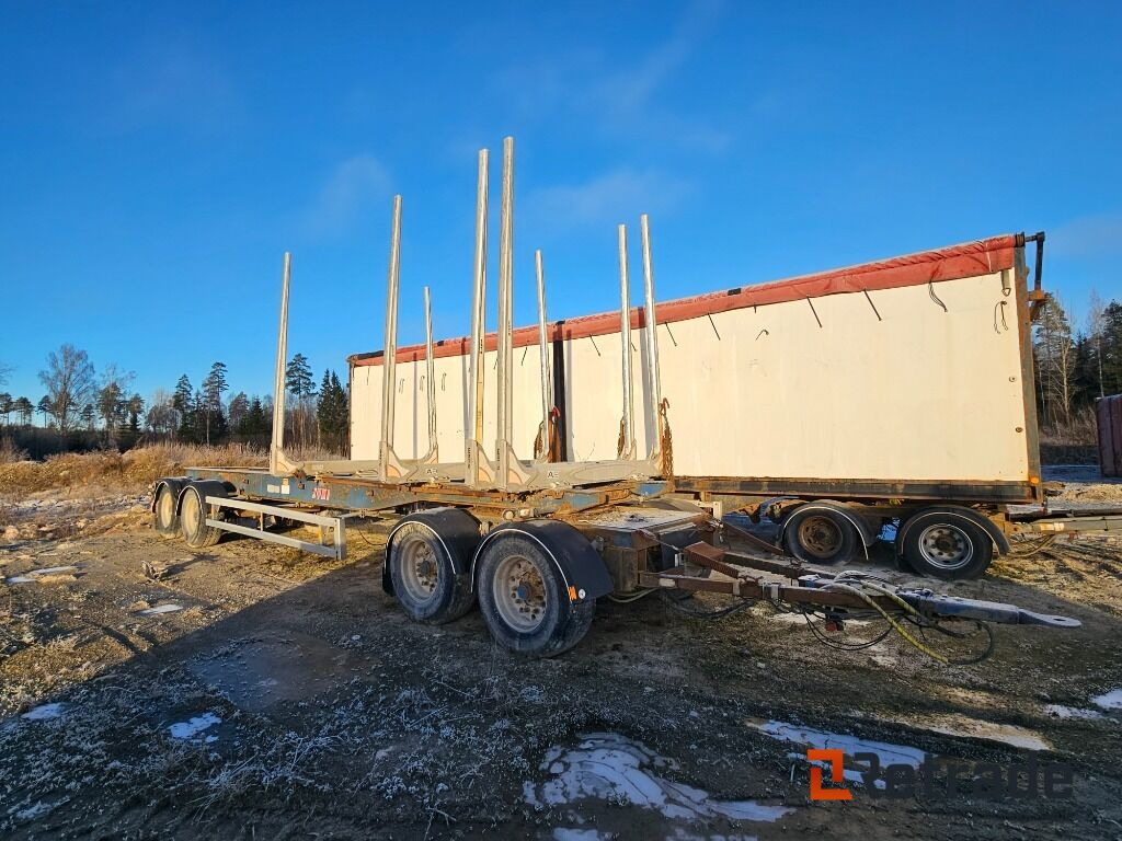 Timmervagn JYKI V42-T0 - Τρέιλερ ξυλείας: φωτογραφία 2 Timmervagn JYKI V42-T0 - Τρέιλερ ξυλείας: φωτογραφία 2