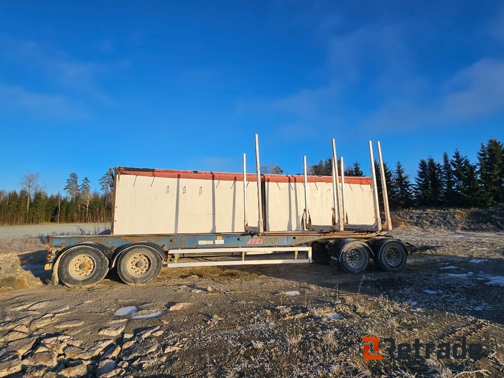 Timmervagn JYKI V42-T0 - Τρέιλερ ξυλείας: φωτογραφία 3 Timmervagn JYKI V42-T0 - Τρέιλερ ξυλείας: φωτογραφία 3