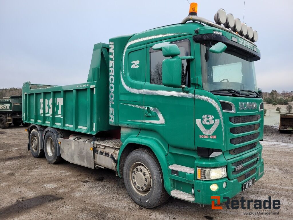 Tippbil Scania R580 V8 Euro 6 Benalu - Φορτηγό ανατρεπόμενο: φωτογραφία 3 Tippbil Scania R580 V8 Euro 6 Benalu - Φορτηγό ανατρεπόμενο: φωτογραφία 3