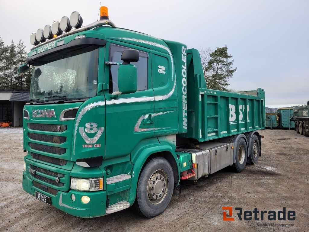 Tippbil Scania R580 V8 Euro 6 Benalu - Φορτηγό ανατρεπόμενο: φωτογραφία 1 Tippbil Scania R580 V8 Euro 6 Benalu - Φορτηγό ανατρεπόμενο: φωτογραφία 1