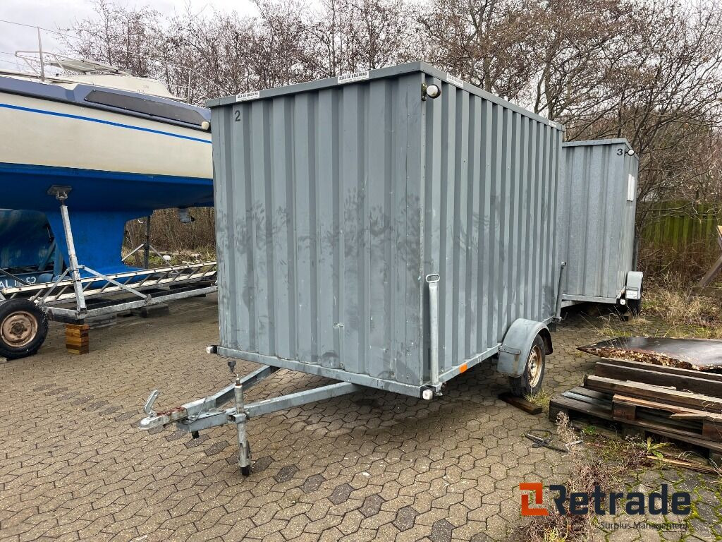 Trailer Variant Lukket Materiale trailer METAL - Ρυμούλκα κόφα: φωτογραφία 1 Trailer Variant Lukket Materiale trailer METAL - Ρυμούλκα κόφα: φωτογραφία 1