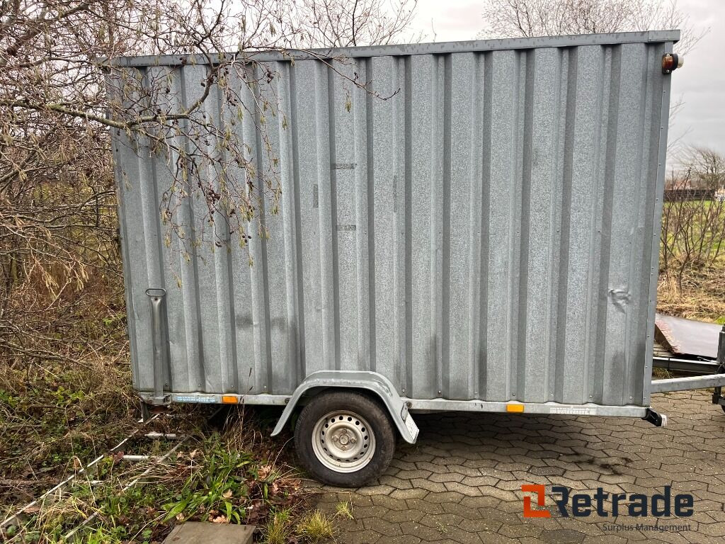 Trailer Variant Lukket Materiale trailer METAL - Ρυμούλκα κόφα: φωτογραφία 5 Trailer Variant Lukket Materiale trailer METAL - Ρυμούλκα κόφα: φωτογραφία 5