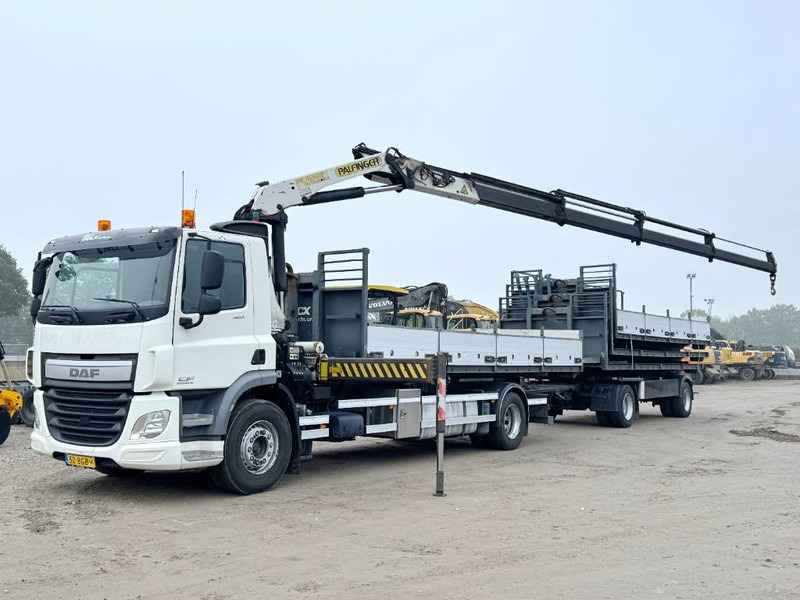 DAF CF400 + 17m Palfinger Crane / kran + Trailer - Φορτηγό με γερανό: φωτογραφία 2 DAF CF400 + 17m Palfinger Crane / kran + Trailer - Φορτηγό με γερανό: φωτογραφία 2