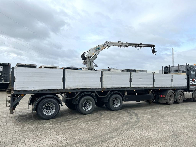 Pacton T3-003 Brick Trailer - Kennis 16000-R Crane - Επικαθήμενο πλατφόρμα/ Καρότσα: φωτογραφία 4 Pacton T3-003 Brick Trailer - Kennis 16000-R Crane - Επικαθήμενο πλατφόρμα/ Καρότσα: φωτογραφία 4