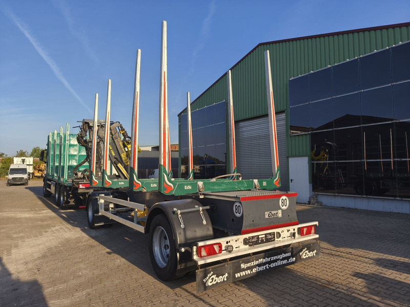 Ebert KHA 18 Exte Holztransporter - Τρέιλερ ξυλείας: φωτογραφία 5 Ebert KHA 18 Exte Holztransporter - Τρέιλερ ξυλείας: φωτογραφία 5