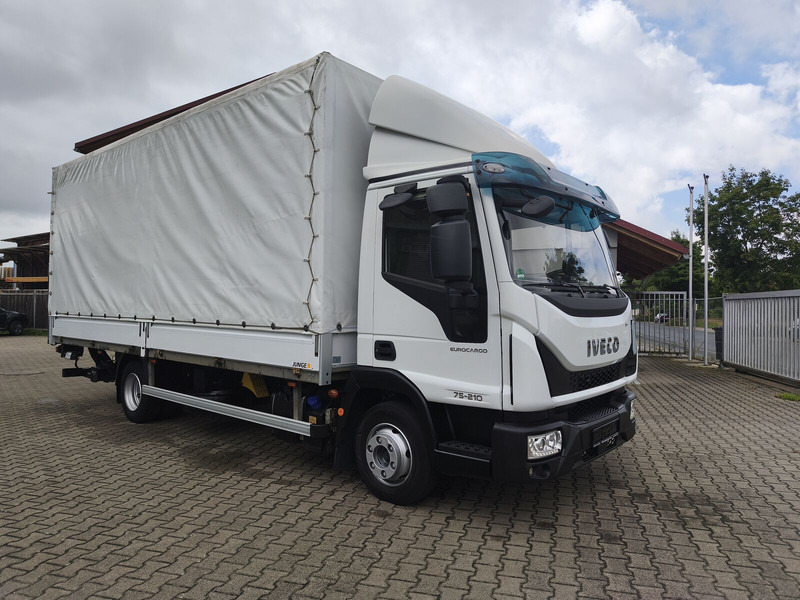 Iveco Eurocargo 75-210 4x2 Euro 6 LBW - Φορτηγό μουσαμάς: φωτογραφία 2 Iveco Eurocargo 75-210 4x2 Euro 6 LBW - Φορτηγό μουσαμάς: φωτογραφία 2
