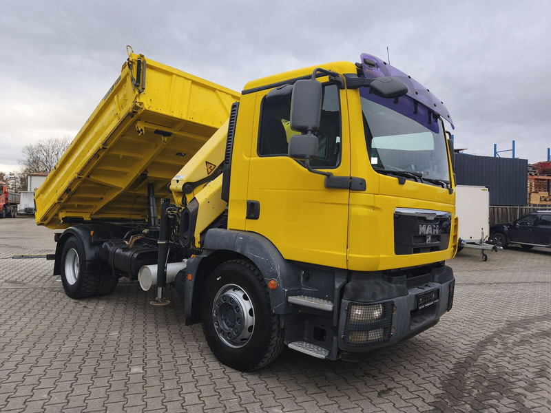 MAN TGM 18.290 4x2 BB Meiller Palfinger PK 14002EH D 14,5 m - Φορτηγό ανατρεπόμενο, Φορτηγό με γερανό: φωτογραφία 2 MAN TGM 18.290 4x2 BB Meiller Palfinger PK 14002EH D 14,5 m - Φορτηγό ανατρεπόμενο, Φορτηγό με γερανό: φωτογραφία 2