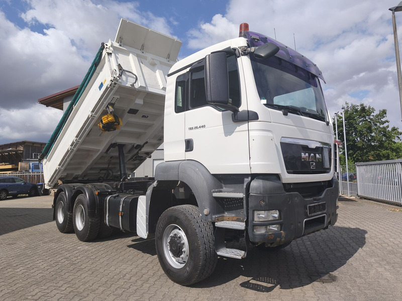 MAN TGS 26.400 6x6 GL Meiller Dreiseitenkipper Bordmatik Plane Euro - Φορτηγό ανατρεπόμενο: φωτογραφία 5 MAN TGS 26.400 6x6 GL Meiller Dreiseitenkipper Bordmatik Plane Euro - Φορτηγό ανατρεπόμενο: φωτογραφία 5