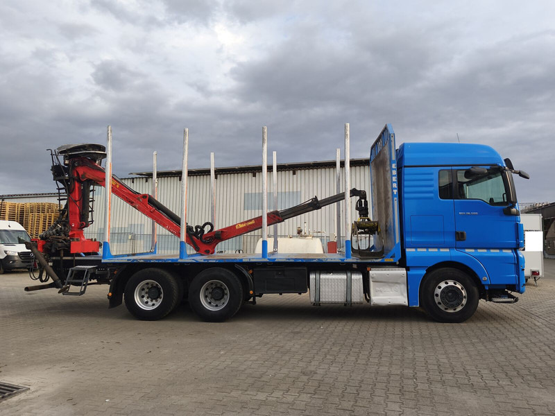 MAN TGX 26.500 Holz-LKW Euro6 6x4 Holztransporter m Palfinger (16) - Φορτηγό ξυλείας, Φορτηγό με γερανό: φωτογραφία 4 MAN TGX 26.500 Holz-LKW Euro6 6x4 Holztransporter m Palfinger (16) - Φορτηγό ξυλείας, Φορτηγό με γερανό: φωτογραφία 4