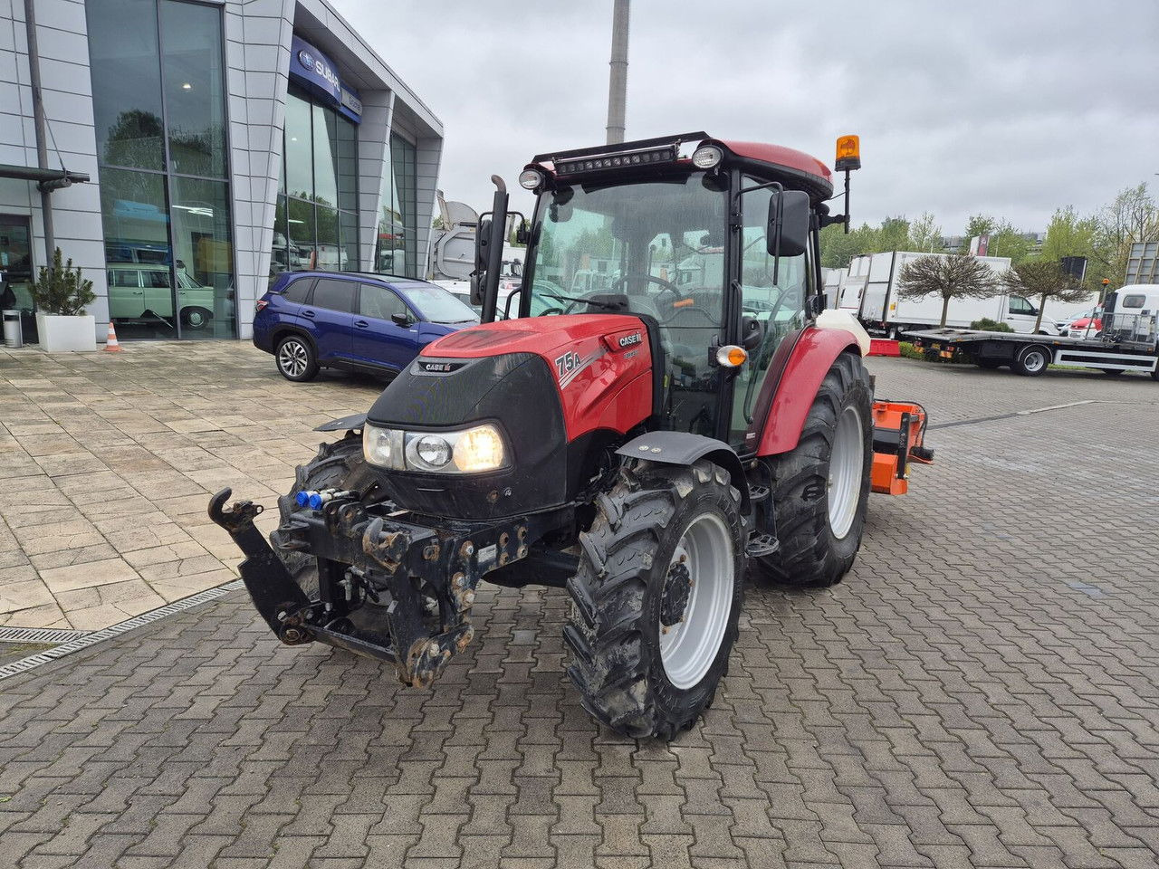 Case IH Farmall 75 / 2022 / Only 1853 MTH / Sweeper + Plow Extra / 1 OWN - Τρακτέρ: φωτογραφία 4 Case IH Farmall 75 / 2022 / Only 1853 MTH / Sweeper + Plow Extra / 1 OWN - Τρακτέρ: φωτογραφία 4