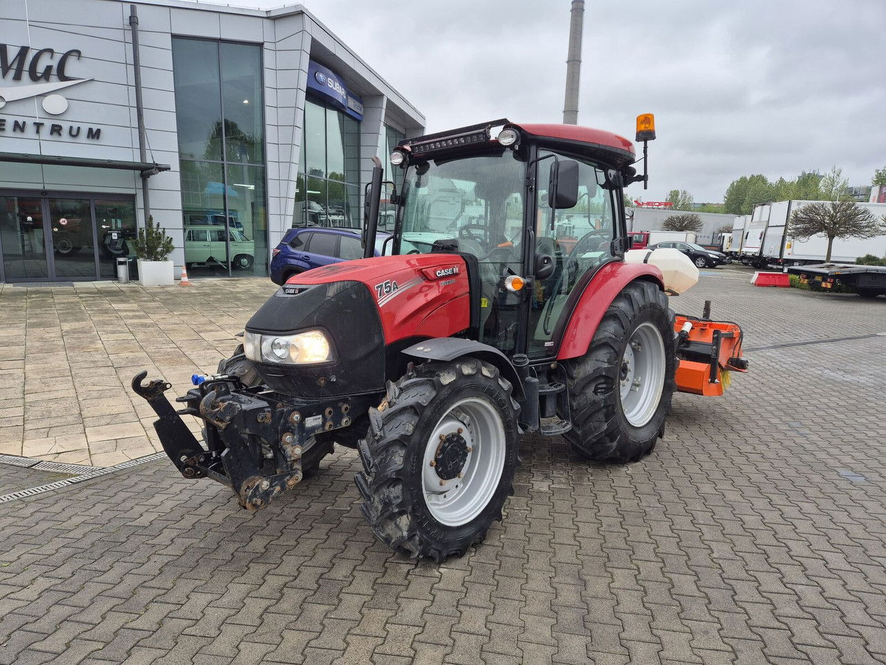 Case IH Farmall 75 / 2022 / Only 1853 MTH / Sweeper + Plow Extra / 1 OWN - Τρακτέρ: φωτογραφία 3 Case IH Farmall 75 / 2022 / Only 1853 MTH / Sweeper + Plow Extra / 1 OWN - Τρακτέρ: φωτογραφία 3