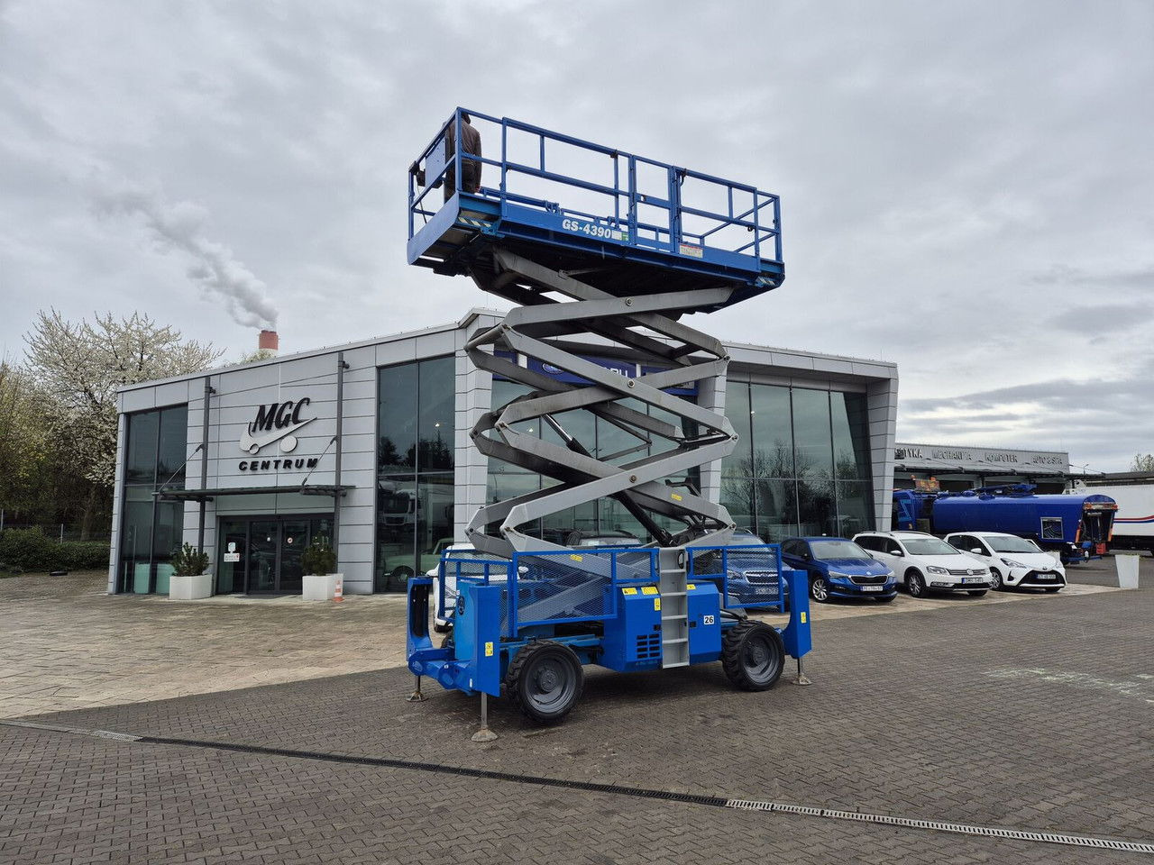 Genie GS 4390 / 15M High / 680KG Load / 1 Owner / Servic ED - Ψαλιδωτό ανυψωτικό: φωτογραφία 1 Genie GS 4390 / 15M High / 680KG Load / 1 Owner / Servic ED - Ψαλιδωτό ανυψωτικό: φωτογραφία 1