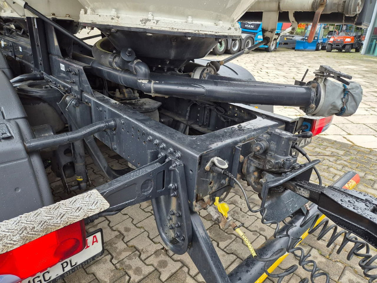 Φορτηγό MAN TGS 26.480 Spritzer / 1 Owner /for transporting bulk materials: φωτογραφία 23