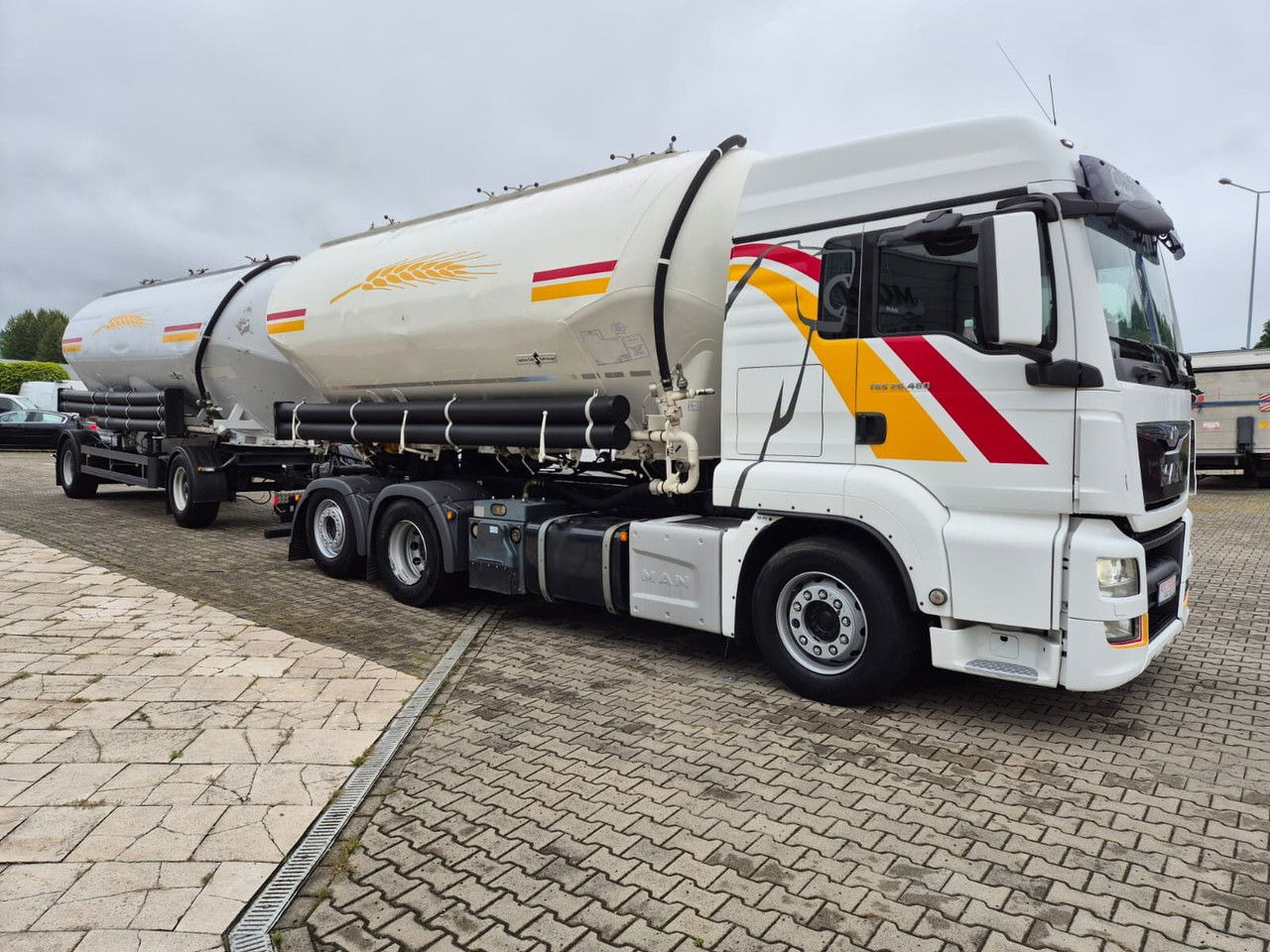 MAN TGS 26.480 Spritzer / 1 Owner /for transporting bulk materials - Φορτηγό: φωτογραφία 3 MAN TGS 26.480 Spritzer / 1 Owner /for transporting bulk materials - Φορτηγό: φωτογραφία 3