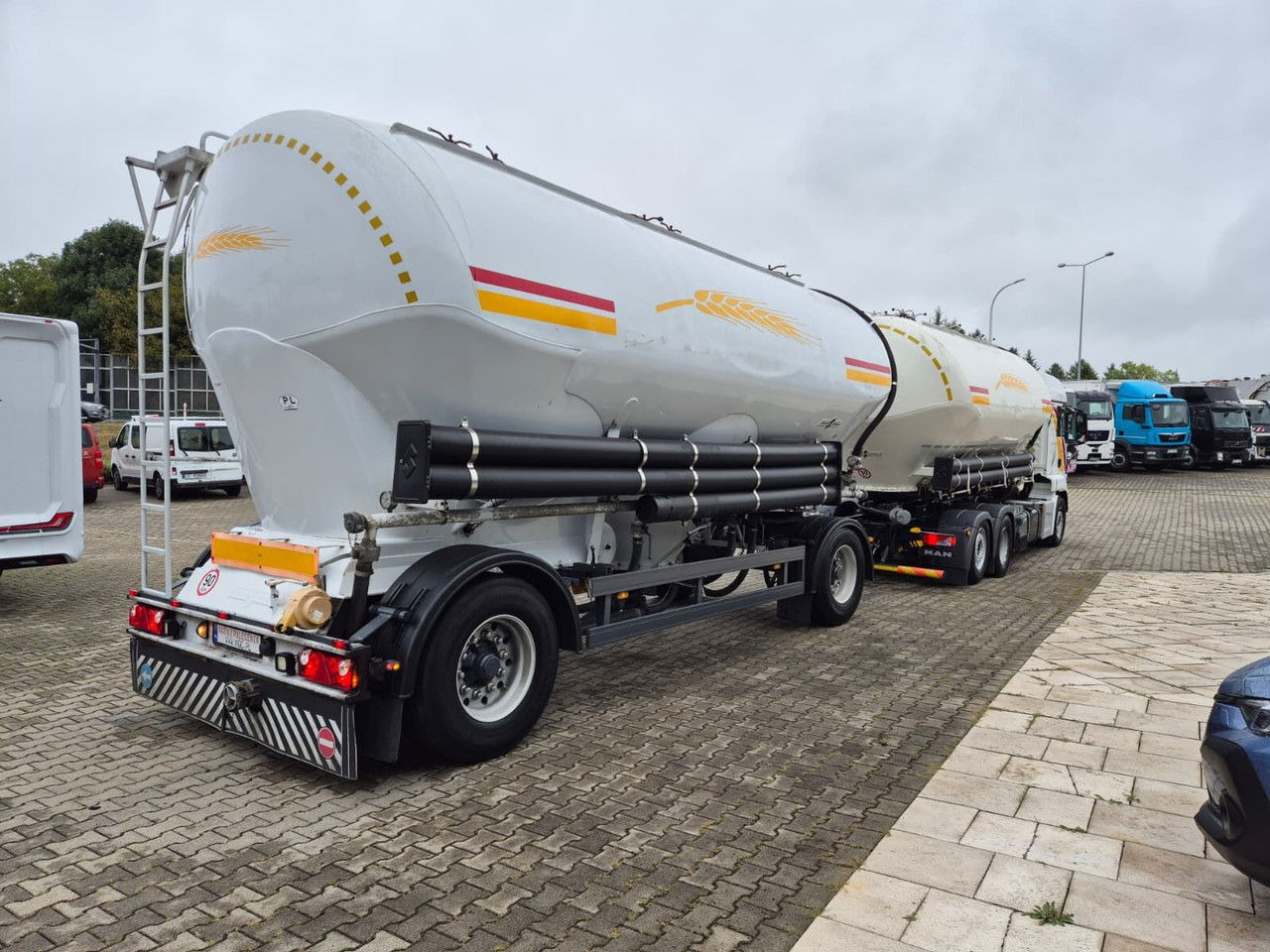 Φορτηγό MAN TGS 26.480 Spritzer / 1 Owner /for transporting bulk materials: φωτογραφία 10