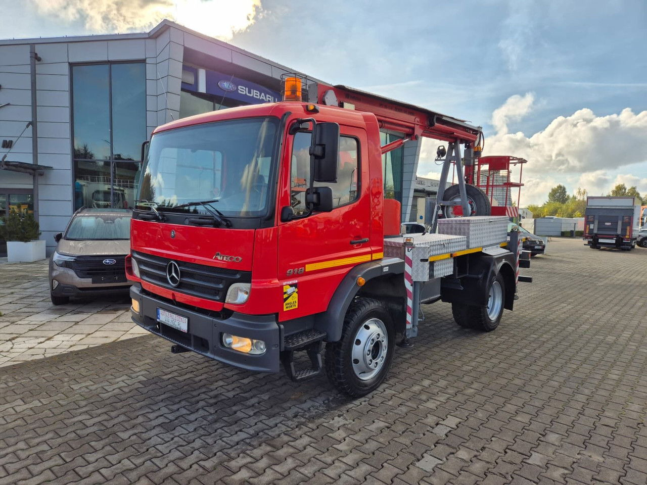 Mercedes-Benz Atego 918 4x4 / 16 M Lift / Serviced - Φορτηγό με εναέρια πλατφόρμα: φωτογραφία 2 Mercedes-Benz Atego 918 4x4 / 16 M Lift / Serviced - Φορτηγό με εναέρια πλατφόρμα: φωτογραφία 2