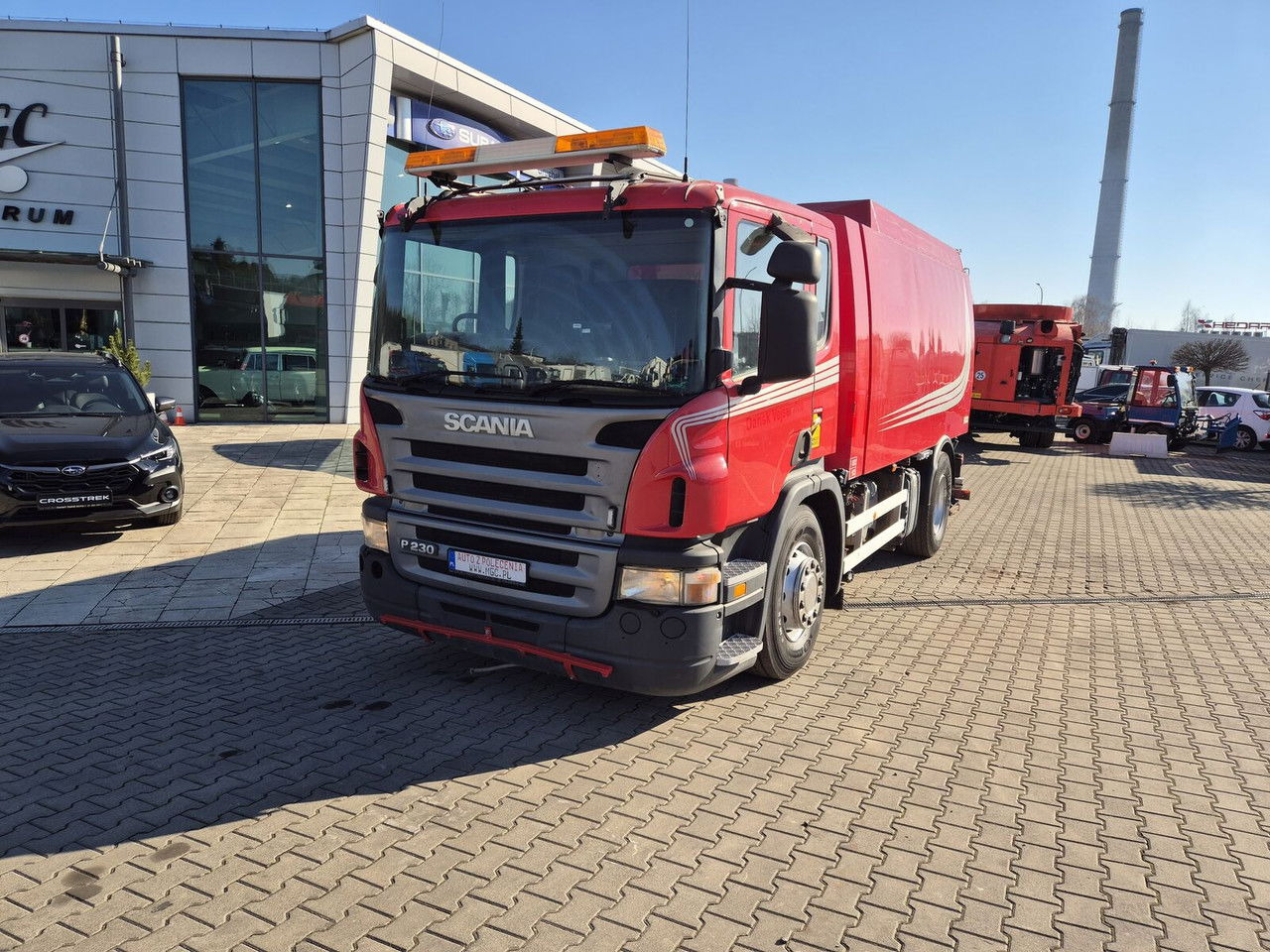 Scania P230 4X2 / Sweeper / Johnston VX800 / Sprayer / LOW Mileage / - Σάρωθρο δρόμων: φωτογραφία 2 Scania P230 4X2 / Sweeper / Johnston VX800 / Sprayer / LOW Mileage / - Σάρωθρο δρόμων: φωτογραφία 2