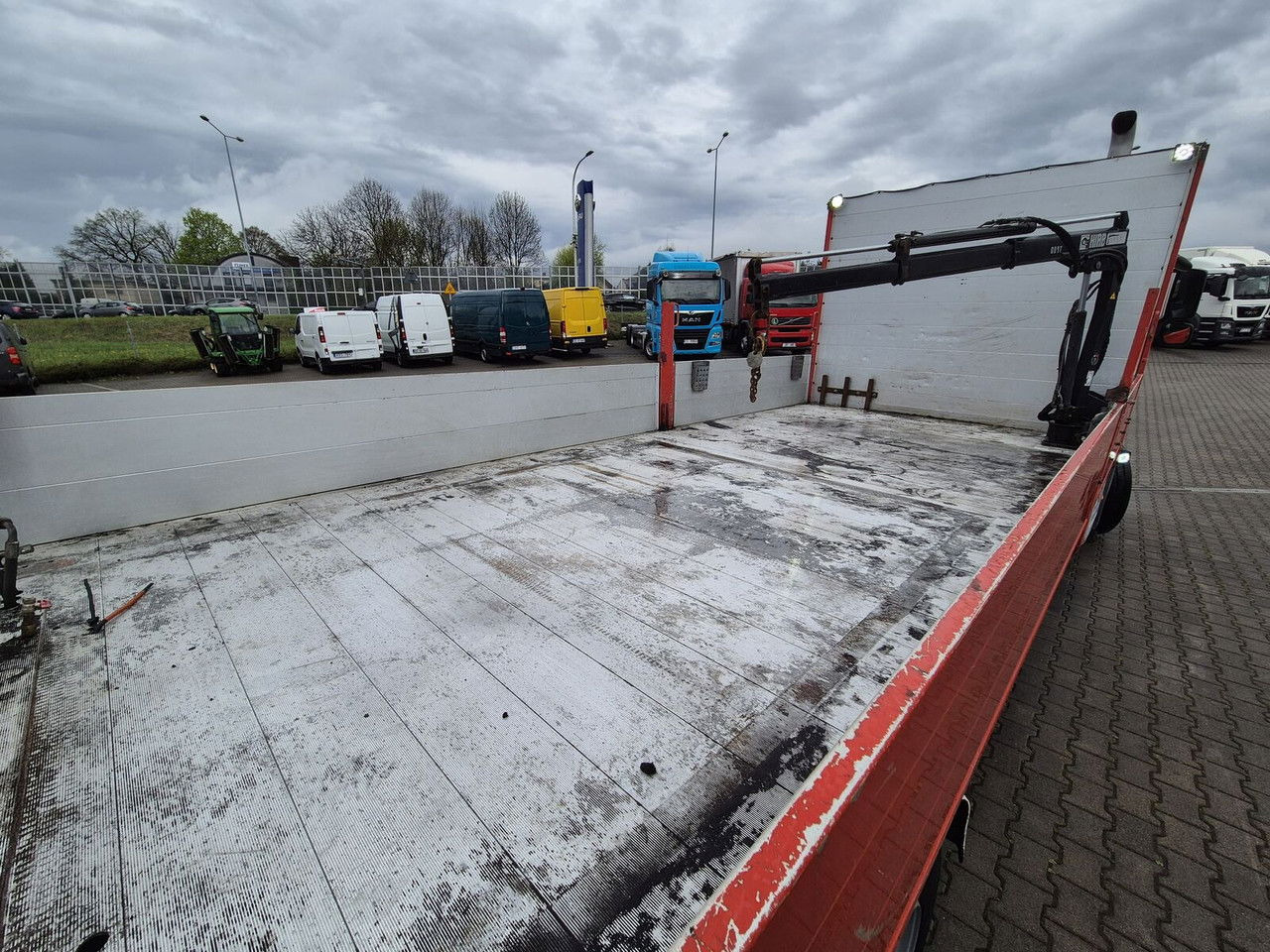 Φορτηγό με ανοιχτή καρότσα, Φορτηγό με γερανό Volvo FM 330 HDS Hiab / 1 Owner / Euro 6 / Serviced: φωτογραφία 23