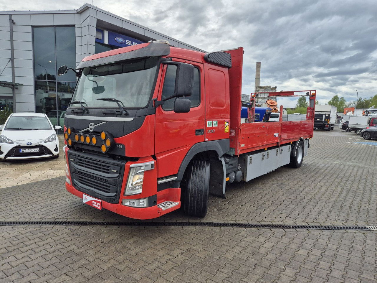 Volvo FM 330 Webasto / HDS Hiab / 1 Owner - Φορτηγό με ανοιχτή καρότσα, Φορτηγό με γερανό: φωτογραφία 1 Volvo FM 330 Webasto / HDS Hiab / 1 Owner - Φορτηγό με ανοιχτή καρότσα, Φορτηγό με γερανό: φωτογραφία 1