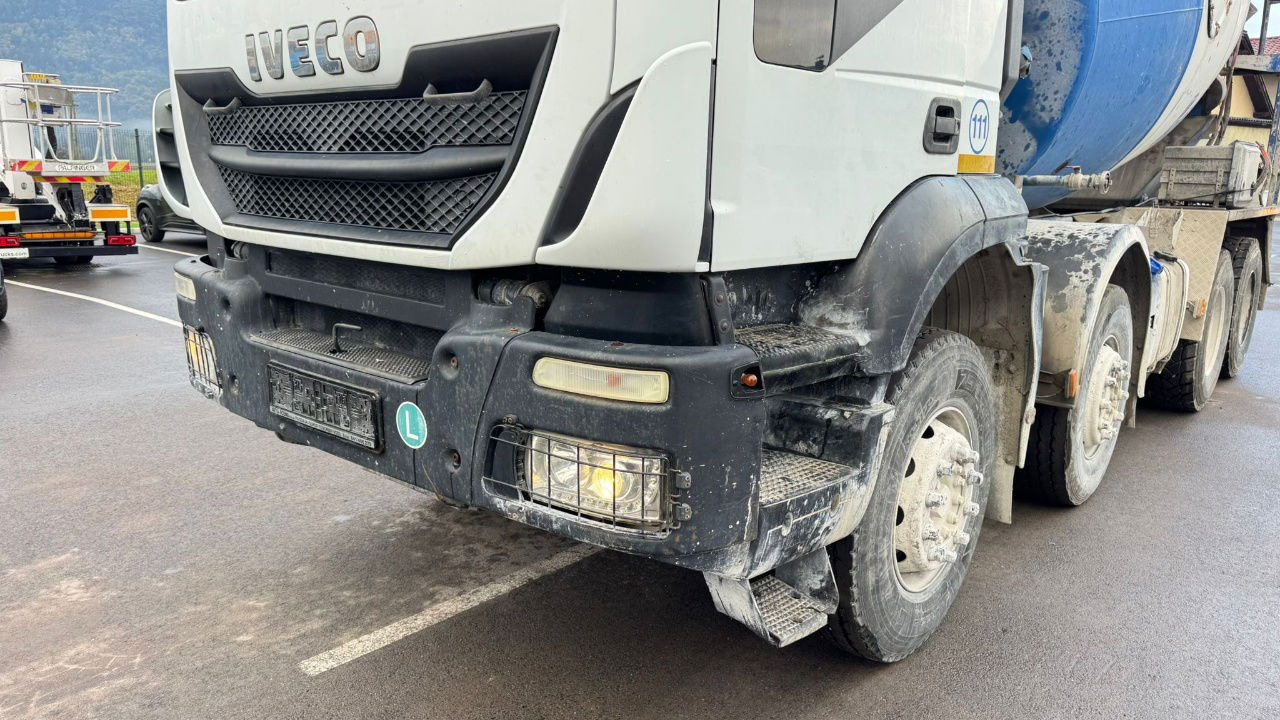 Iveco Trakker AD340TB45 8x4 mixer 10m3 - Μπετονιέρα φορτηγό: φωτογραφία 2 Iveco Trakker AD340TB45 8x4 mixer 10m3 - Μπετονιέρα φορτηγό: φωτογραφία 2