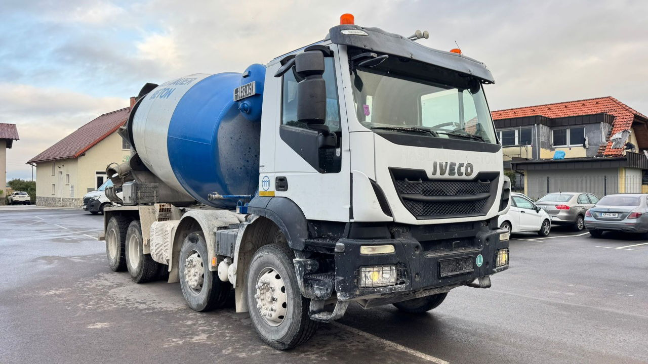 Iveco Trakker AD340TB45 8x4 mixer 10m3 - Μπετονιέρα φορτηγό: φωτογραφία 3 Iveco Trakker AD340TB45 8x4 mixer 10m3 - Μπετονιέρα φορτηγό: φωτογραφία 3