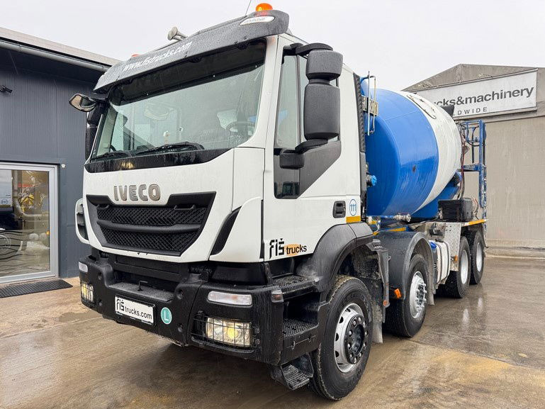 Iveco Trakker AD340TB45 8x4 mixer 9m3 - Μπετονιέρα φορτηγό: φωτογραφία 1 Iveco Trakker AD340TB45 8x4 mixer 9m3 - Μπετονιέρα φορτηγό: φωτογραφία 1