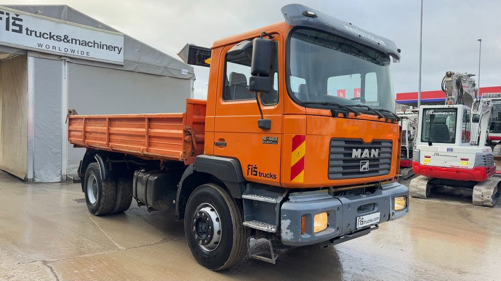MAN 19.463 4x2 tipper - spring - Φορτηγό ανατρεπόμενο: φωτογραφία 3 MAN 19.463 4x2 tipper - spring - Φορτηγό ανατρεπόμενο: φωτογραφία 3