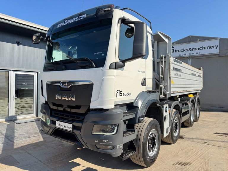 MAN TGS 41.510 8x4 Meiller bordmatic tipper - retarder - Euro 6 - Φορτηγό ανατρεπόμενο: φωτογραφία 1 MAN TGS 41.510 8x4 Meiller bordmatic tipper - retarder - Euro 6 - Φορτηγό ανατρεπόμενο: φωτογραφία 1