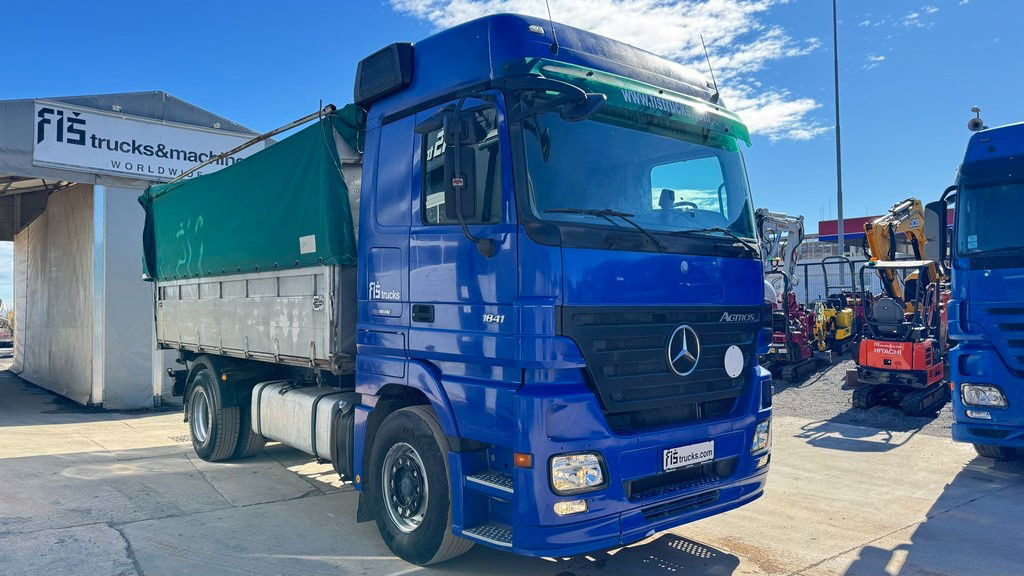 Mercedes-Benz Actros 1841 L 4x2 tipper - tarpaulin - euro 5 - Φορτηγό ανατρεπόμενο: φωτογραφία 3 Mercedes-Benz Actros 1841 L 4x2 tipper - tarpaulin - euro 5 - Φορτηγό ανατρεπόμενο: φωτογραφία 3