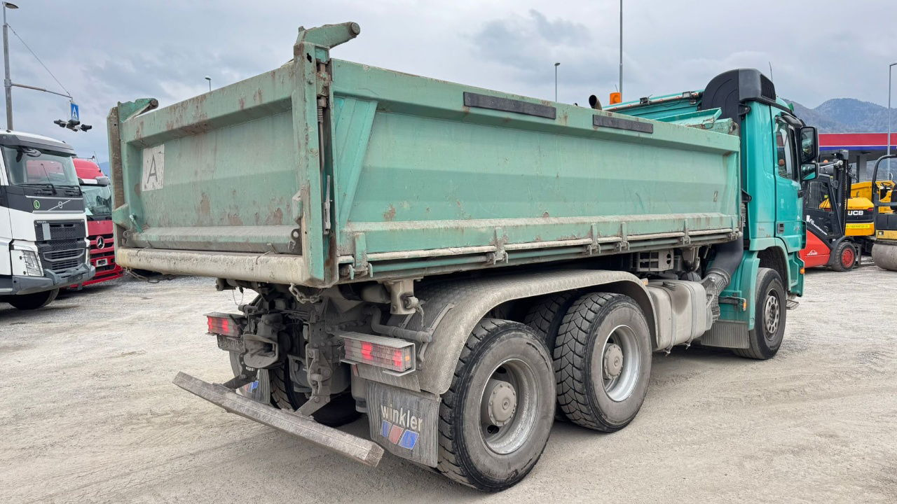 Mercedes-Benz Actros 2655 6x4 meiller bordmatic tipper - retarder - V8 - Φορτηγό ανατρεπόμενο: φωτογραφία 4 Mercedes-Benz Actros 2655 6x4 meiller bordmatic tipper - retarder - V8 - Φορτηγό ανατρεπόμενο: φωτογραφία 4