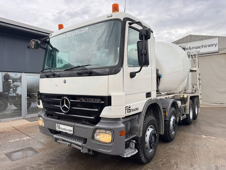 Mercedes-Benz Actros 3536 8x4 stetter schwing mixer 9m3 - Μπετονιέρα φορτηγό: φωτογραφία 1 Mercedes-Benz Actros 3536 8x4 stetter schwing mixer 9m3 - Μπετονιέρα φορτηγό: φωτογραφία 1