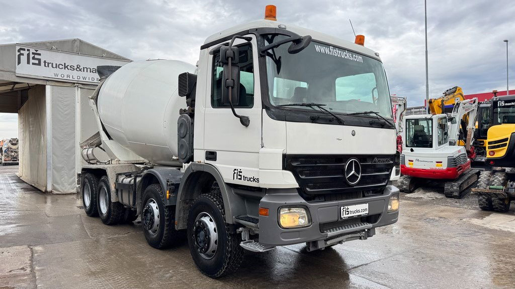 Mercedes-Benz Actros 3536 8x4 stetter schwing mixer 9m3 - Μπετονιέρα φορτηγό: φωτογραφία 3 Mercedes-Benz Actros 3536 8x4 stetter schwing mixer 9m3 - Μπετονιέρα φορτηγό: φωτογραφία 3