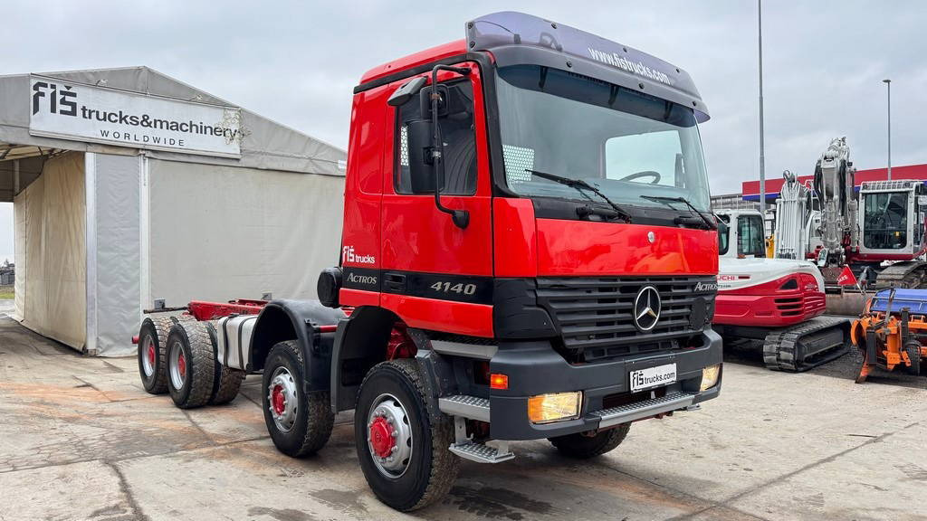 Mercedes-Benz Actros 4140 8x6 chassis - big axle - Φορτηγό σασί: φωτογραφία 3 Mercedes-Benz Actros 4140 8x6 chassis - big axle - Φορτηγό σασί: φωτογραφία 3